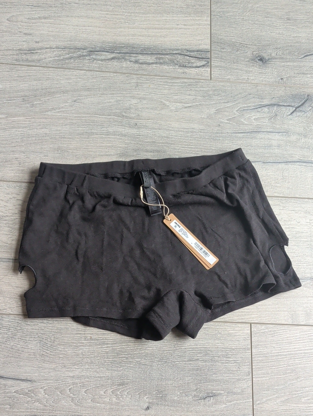 SKIMS Worn In Jersey Micro Heart Short XS